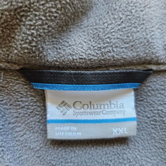 Columbia Men’s XXL Ascender Softshell Jacket Charcoal/Gray - Picture 3 of 4